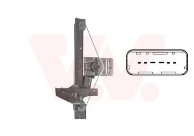 VAN WEZEL Стеклоподъемник 4029267